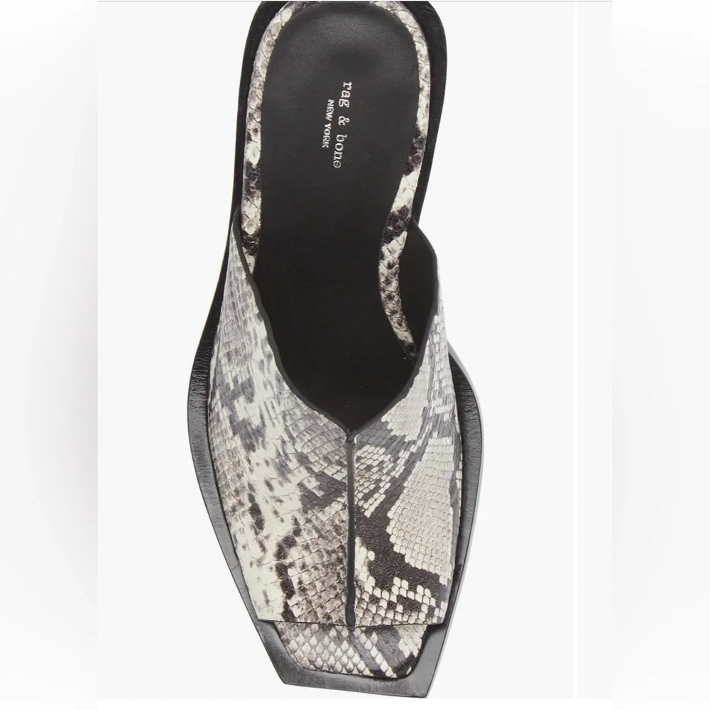 rag & bone Santiago Snakeskin Embossed Wedge
Sandal - Picture 3 of 8